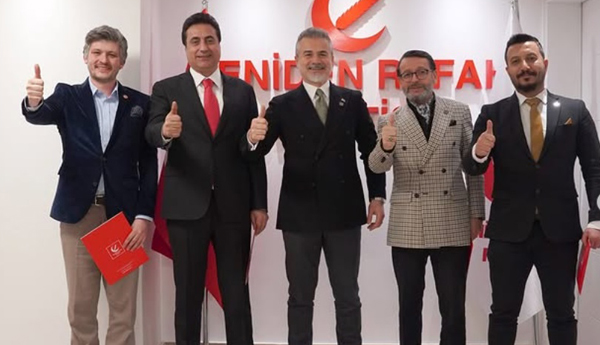 HALİS KAHRİMAN, YENİDEN REFAH PARTİSİ SİYASİ İŞLER BAŞKAN YARDIMCISI OLDU