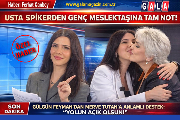 USTA SPİKERDEN GENÇ MESLEKTAŞINA TAM NOT!